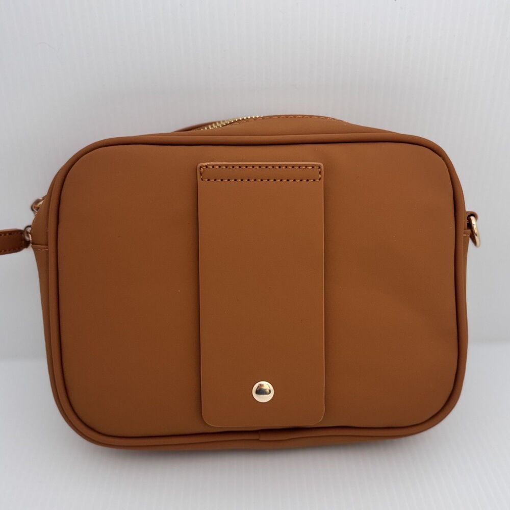 EUC Joyway Vegan Leather Travel Duffel w/ Pouch - Weekender Metro Style Carry On - Picture 6 of 13